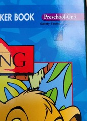 2 Vintage Disney The Lion King Stickers Rare Mix Sheets Glossy Activity Books