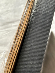 6″x6″ Black Chipboard & Cork Sheets Scrapbooking Paper Crafts Mixed Media Thick