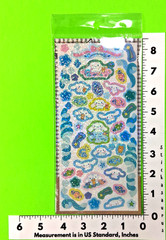 Sanrio Laser Glitter Stickers Pack Hello Kitty Cinnamoroll