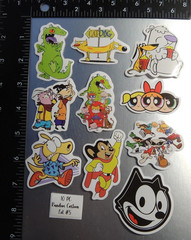 Random Cartoon – Stickers – 10 PCs – Choose between 5 styles! See Description