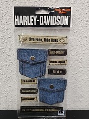 Jolee’s Boutique Harley Davidson Destinations 3D Stickers Scrapbooking