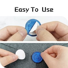 KANOO 50Pcs Red Letter Y Adhesive Wax Seal Stickers Christmas Theme
