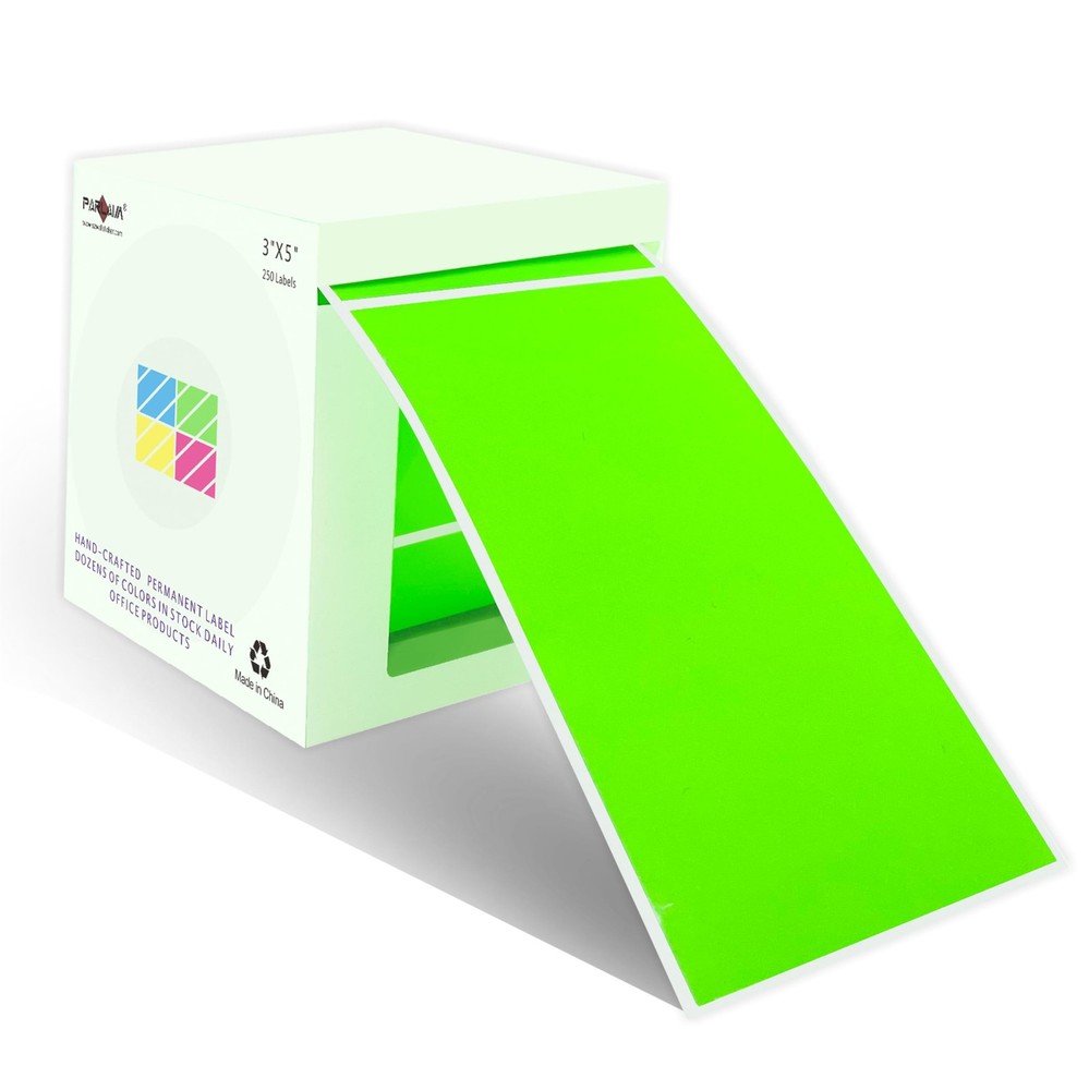 3 X 5 Inch Rectangle Adhesive Color Coding Stickers,Square Inventory Stickers…