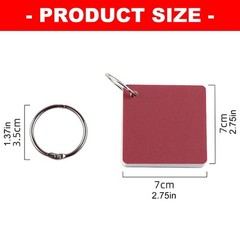 Creative Detachable Notepad Miniature Notebook 60 Sheets 7x7cm Travel Journal
