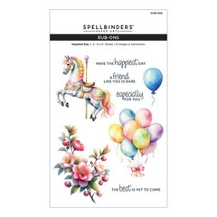 Spellbinders – Happiest Day Rub-On Sheets, SCSR-009