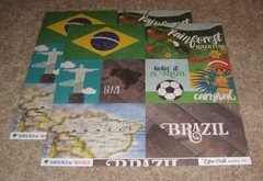 Echo Park 12×12 Double Sided Scrapbook Papers(2) ~ Around the World…Brazil