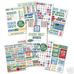 JUST RELEASED! Deja Views SPORTS – 268 Stickers TEAMWORK VICTORY COACH ALL STAR