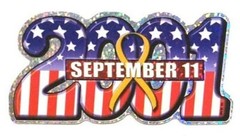 September 11 2001 Sticker Always Remember Vending Machine Decal USA Flag NYC