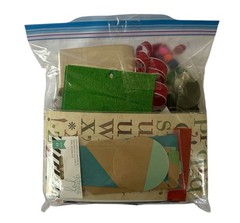 Random Craft Item Bag Lot 2+ Lb Blind Bag Stationary Stickers Stamps & More