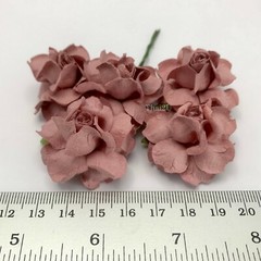60 Mixed 1-1/2″ of 12 Colors Paper Flower Wedding Scrapbook (TH/R21-Set-Pink-A3)