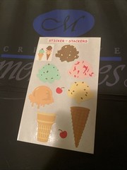 Mrs. Grossman’s Sticker Stackers Ice Cream Cones Very Rare