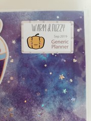Happie Scrappie Planner Kit Notebook Journal Pin Stickers Vellum Paper Winter