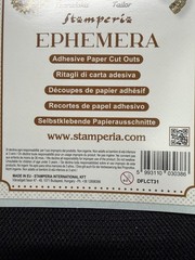 Stamperia Ephemera Die/Paper Cut Outs Lot Of 4 Different Packages
