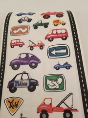 Persnippity Scrapbook Stickers 2002 wheels n cars and trucks roadtrip