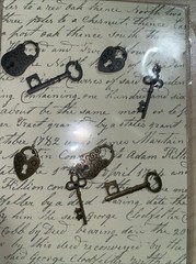 Michaels- 3 Packs Metal Icons Scrapbook Lock & Key Love Crafting Embellishments