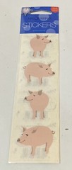 Mrs Grossman Vintage Stickers Pink Pigs Oink Farm Barn Sticker Sheets 2000s NOS