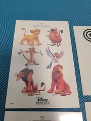 Lot of Disney Movie Club (DMC) Sticker Sheets