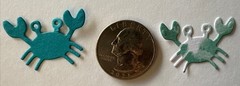 SMALL SEA ANIMAL Die-Cuts(8pc) Octopus•Shell•Ocean•Jellyfish •Fish•Crabs•Sand•