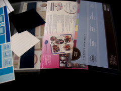 Creative Memories Lot Stickers, Dance, Earthtones, Blues, Neutrals