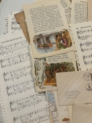 Vintage Ephemera Lot 100+ Junk Journal Paper Scrapbooking Crafting Book Pages