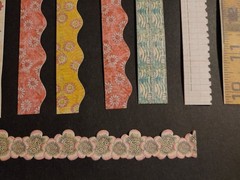 Vintage – Strip Stickers 3/4 in x 11.5 in LG- Variety – comes as a set as shown
