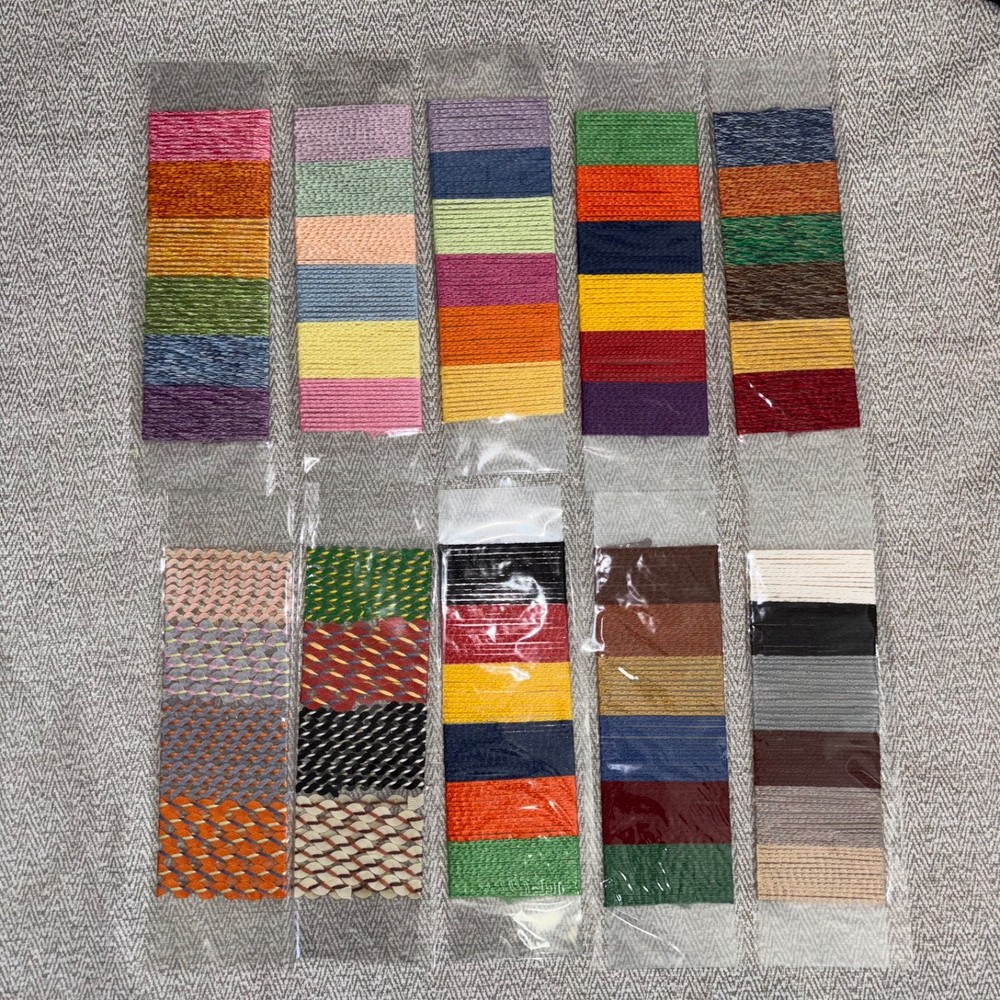 Colorbok NEW HUGE LOT Sticky Stitches primary neutral heather scrapbooking 105yd