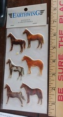 Vintage 1994 Collector Stickers – Puffy Horses – Earthwing New Old Stock