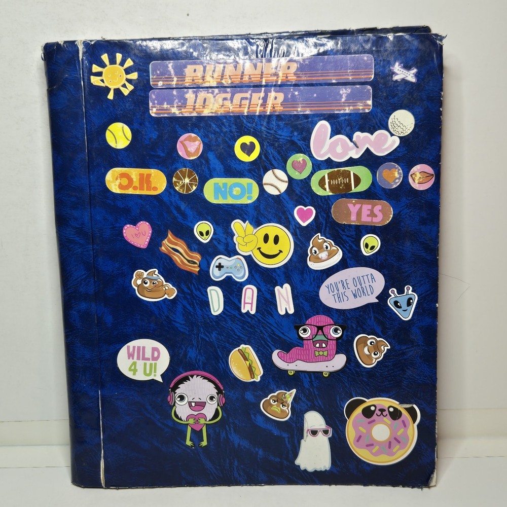 Vintage 1980’s Sticker Book With Original Stickers/Smurfs/scratch N sniff/He-man