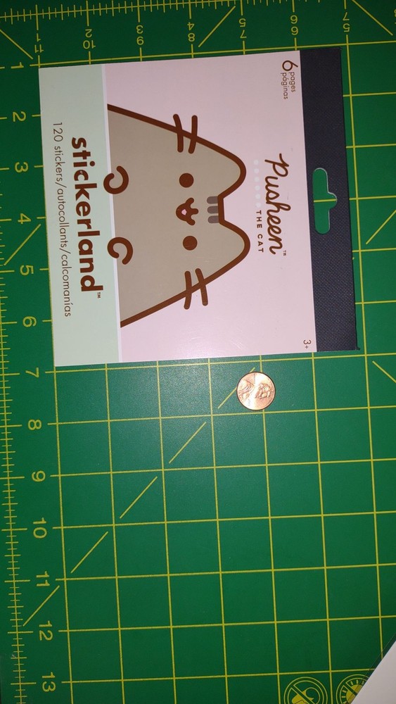 Pusheen Stickerland Sticker Book 120 Stickers Kids Collectible Sealed 6 Pages