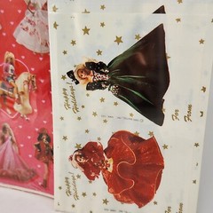 VINTAGE 1990’s BARBIE DOLL STICKERS HOLIDAY 2 NEW SEALED IN PACKAGE SHEETS