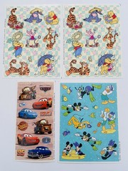 VTG Lot HALLMARK~AG~CURRENT Stickers 42 Full Sheets / 8 Partial 1980-2001