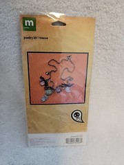 Making Memories 7PC Toil & Trouble Jewelry Kit/Trousse Charms Chain Scrapbooking