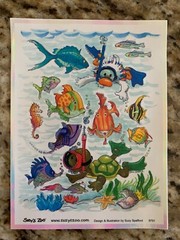 10 Suzy’s Zoo sticker sheets (lot 1)