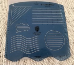 Creative Memories Stencils, Cutting Board, and Stickers For Scrapbooking