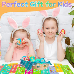 2115 Pcs Easter Stickers, 150 Sheets of Bunny & Egg Designs for Party Favors