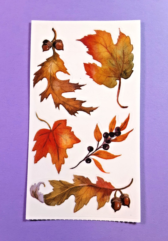 Frances Meyer Fall Leaves sticker module