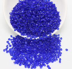 2000 Royal Blue Acrylic 4mm Diamond Confetti Wedding Deco Supplies Table Scatter