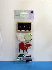 FREE SHIP Jolee’s CLASSROOM Scrapbook Stickers SCHOOL DAYS PROM GRADUATION