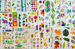 199+ Stickers, Flower Leaves Green Plants Autumn Nature Botanical Trees Travel +