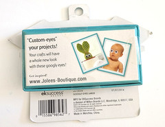 Jolee’s Boutique Googly Eyes Large 18mm 40pc Wiggle Eyes Scrapbooking NEW 2013