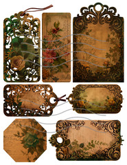 Forest Fairy Pg 2 Collage Sheet Supplies Scrapbook Junk Journal Card Toppers