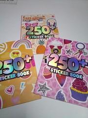 New 750 + Sticker Books Boys Girls Kids Craft Gift Super Cute! Brand New