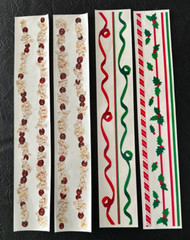 Large CHRISTMAS Lot Creative Memories~Mrs. Grossman~SANTA~Snowmen~ANGELS~Borders