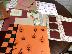 Scrapbooking 12 x 12 Paper Lot 112 Total + Extra Unopened Packs, Loose, Pre-Made