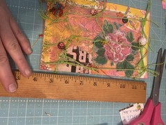 Unique Handmade Ephemera, Scrapbook,Junk Journal,tag,embellishment Mixed Media