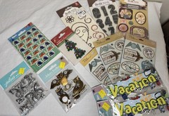 Jolee’s Boutique Vacation Travel Scrapbooking Embellishments Lot Owl Butterflies