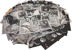 Vintage Ephemera Scrapbook Stickers,100 Pieces Star Universe Bundle Junk Journal