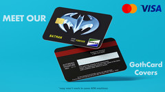 GothCard Cover | Credit Card Skin | Credit Card Sticker