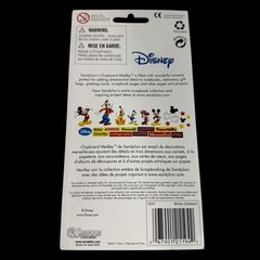 Disney Chipboard Medley 26pc Scrapbook Mickey Minnie Pluto Goofy