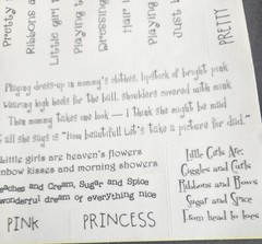 TINY TALES – VELLUM STICKERS – Little GIRL 5X7 inches